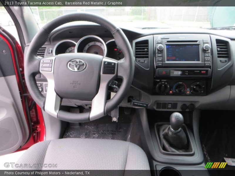 Barcelona Red Metallic / Graphite 2013 Toyota Tacoma Access Cab