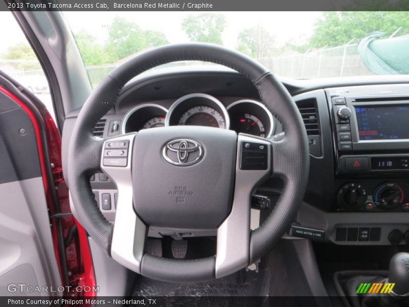 Barcelona Red Metallic / Graphite 2013 Toyota Tacoma Access Cab