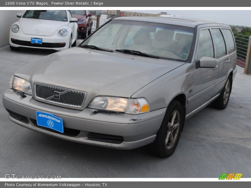 Pewter Silver Metallic / Beige 1998 Volvo V70 Wagon