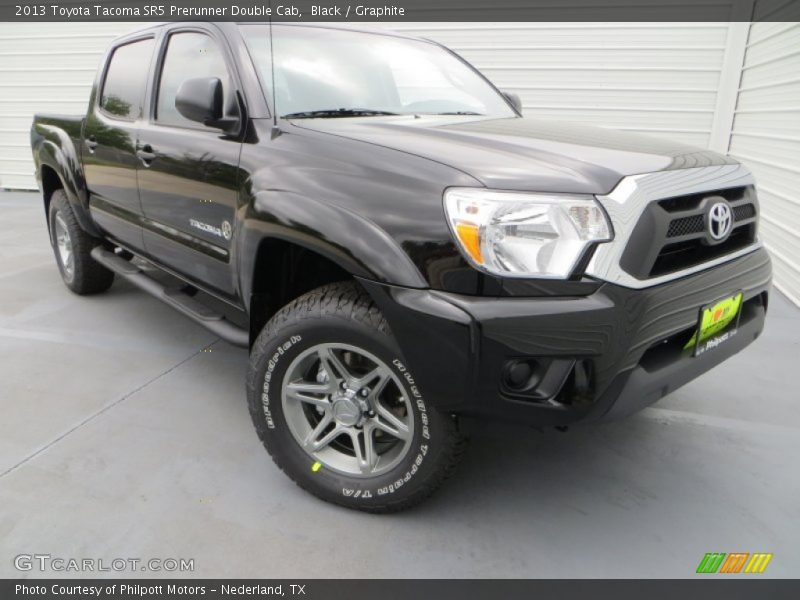 Black / Graphite 2013 Toyota Tacoma SR5 Prerunner Double Cab