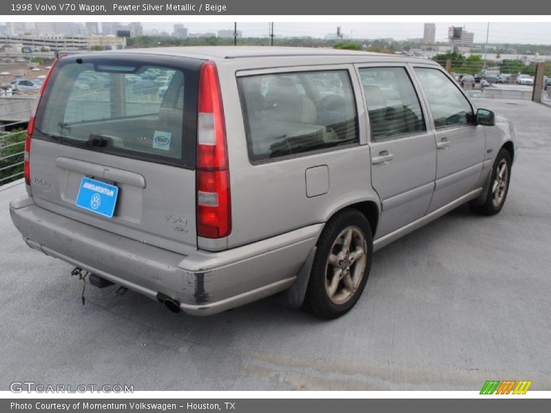 Pewter Silver Metallic / Beige 1998 Volvo V70 Wagon