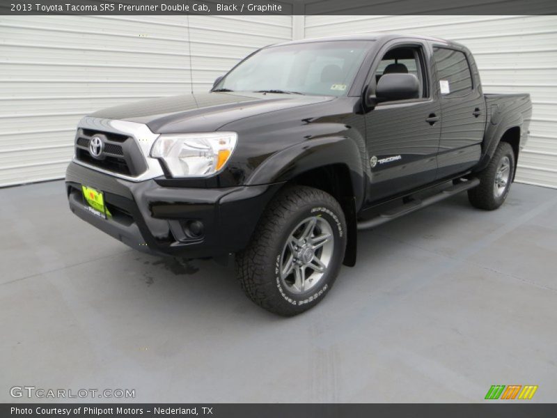 Black / Graphite 2013 Toyota Tacoma SR5 Prerunner Double Cab