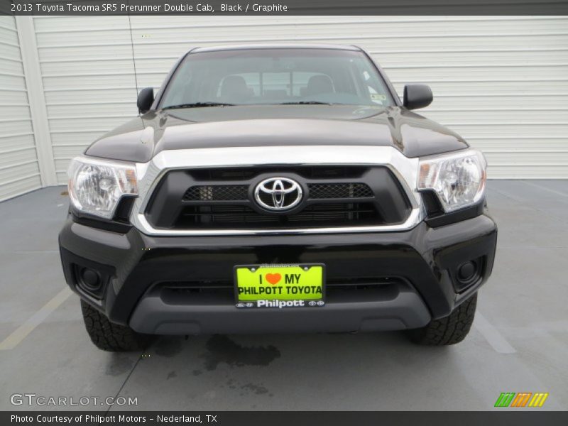 Black / Graphite 2013 Toyota Tacoma SR5 Prerunner Double Cab