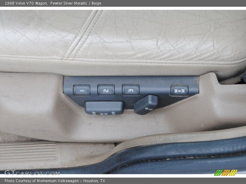 Pewter Silver Metallic / Beige 1998 Volvo V70 Wagon