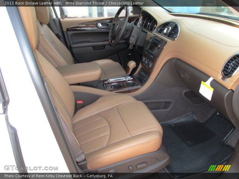  2013 Enclave Leather AWD Choccachino Leather Interior