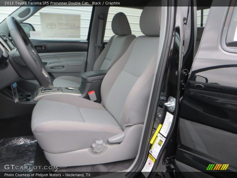 Front Seat of 2013 Tacoma SR5 Prerunner Double Cab