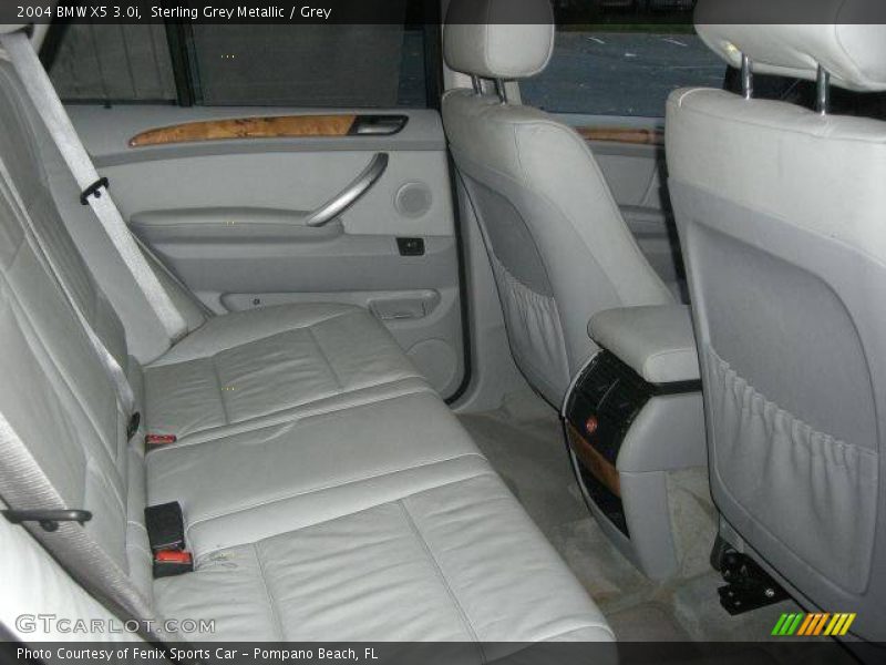 Sterling Grey Metallic / Grey 2004 BMW X5 3.0i