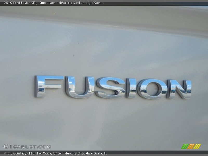 Smokestone Metallic / Medium Light Stone 2010 Ford Fusion SEL