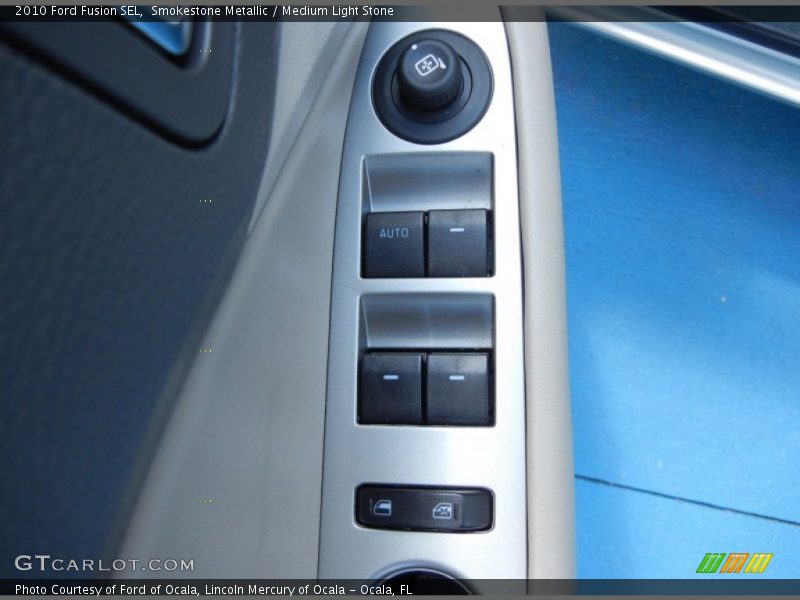 Smokestone Metallic / Medium Light Stone 2010 Ford Fusion SEL