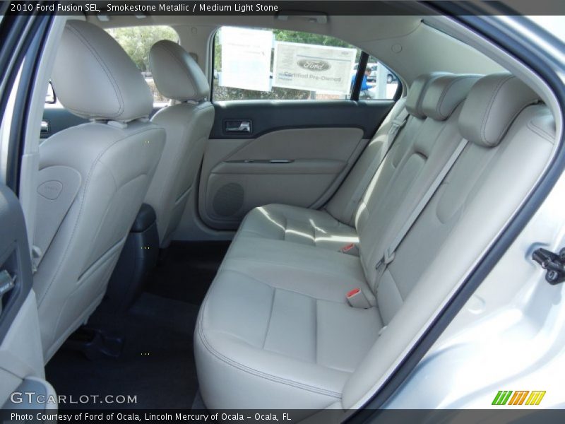 Smokestone Metallic / Medium Light Stone 2010 Ford Fusion SEL