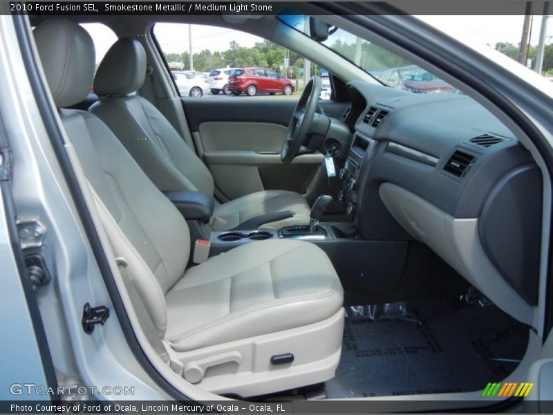 Smokestone Metallic / Medium Light Stone 2010 Ford Fusion SEL