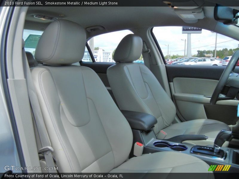 Smokestone Metallic / Medium Light Stone 2010 Ford Fusion SEL