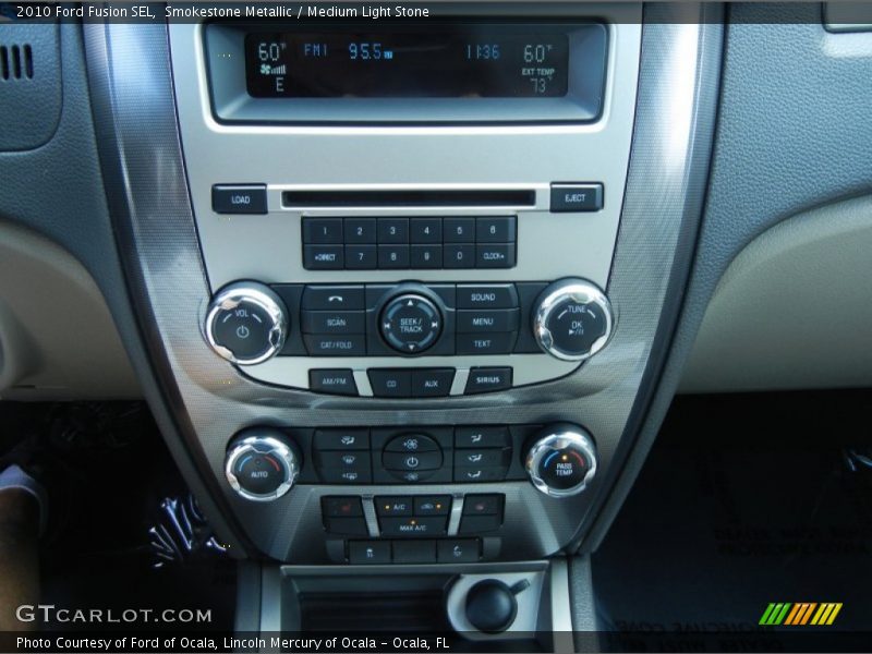 Smokestone Metallic / Medium Light Stone 2010 Ford Fusion SEL
