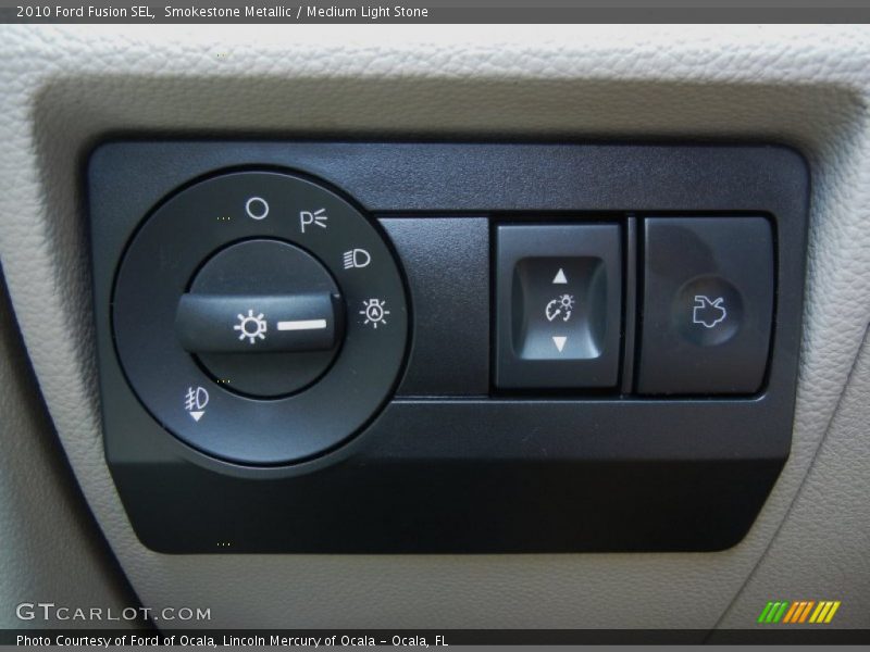 Smokestone Metallic / Medium Light Stone 2010 Ford Fusion SEL