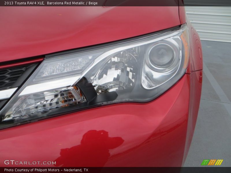Barcelona Red Metallic / Beige 2013 Toyota RAV4 XLE