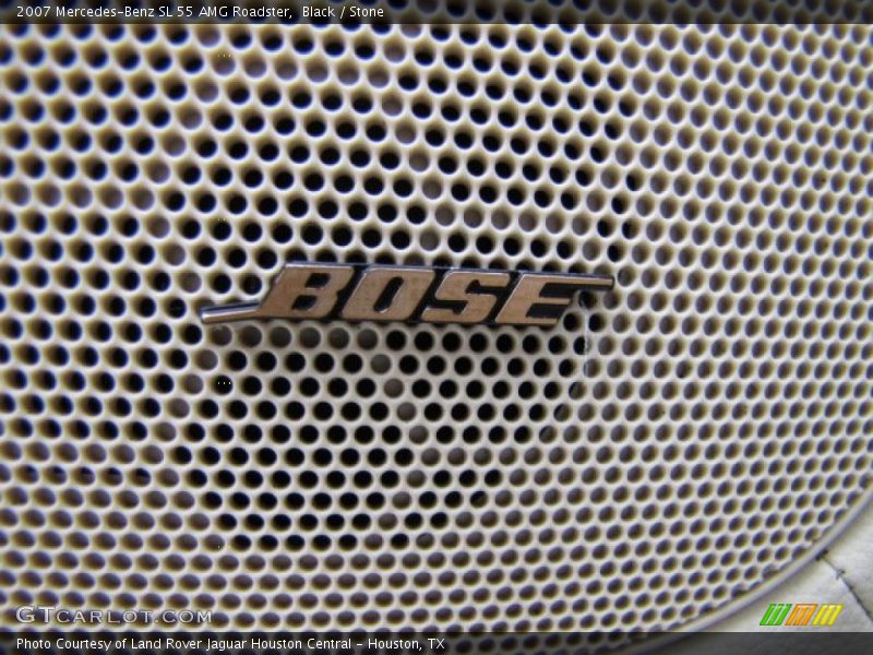 Black / Stone 2007 Mercedes-Benz SL 55 AMG Roadster
