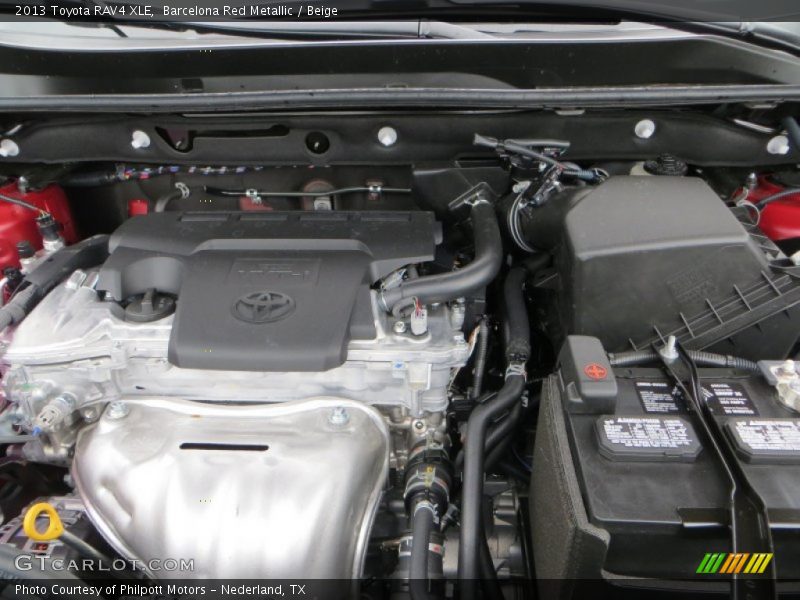 Barcelona Red Metallic / Beige 2013 Toyota RAV4 XLE