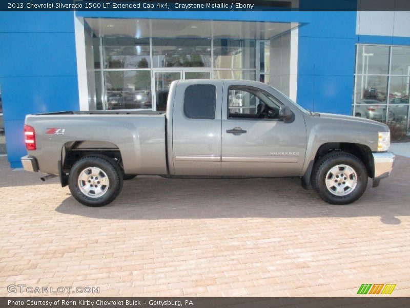 Graystone Metallic / Ebony 2013 Chevrolet Silverado 1500 LT Extended Cab 4x4