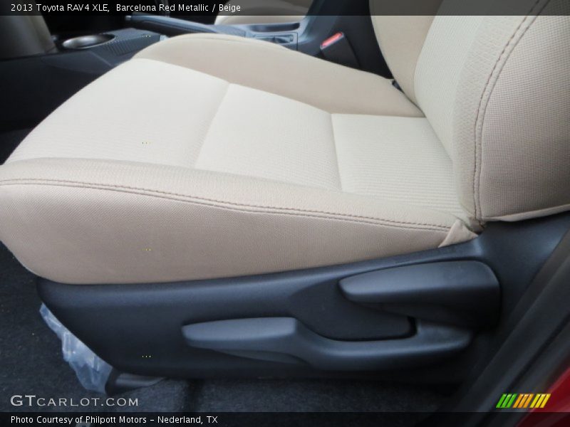 Barcelona Red Metallic / Beige 2013 Toyota RAV4 XLE