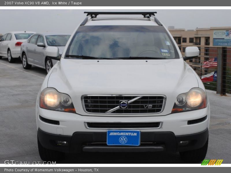 Ice White / Taupe 2007 Volvo XC90 V8 AWD