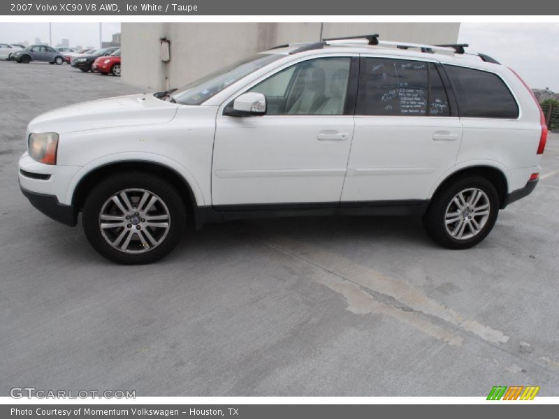 Ice White / Taupe 2007 Volvo XC90 V8 AWD