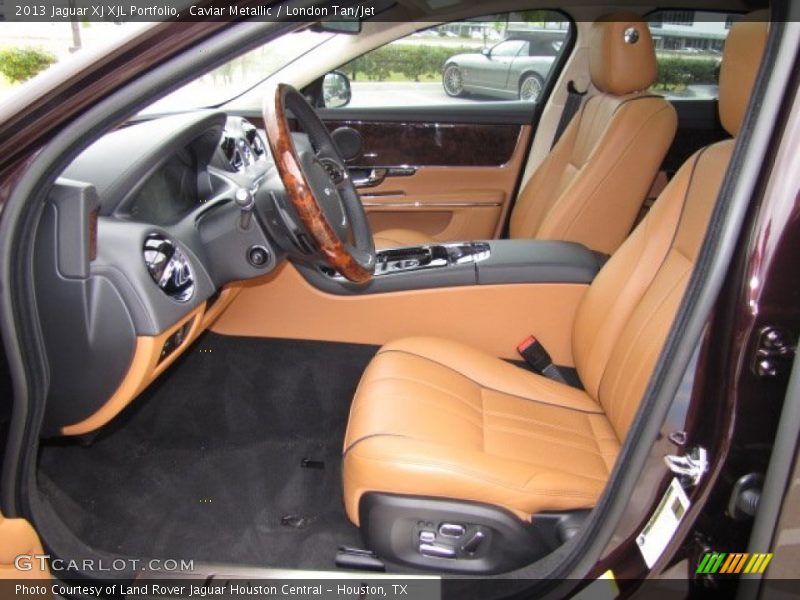  2013 XJ XJL Portfolio London Tan/Jet Interior