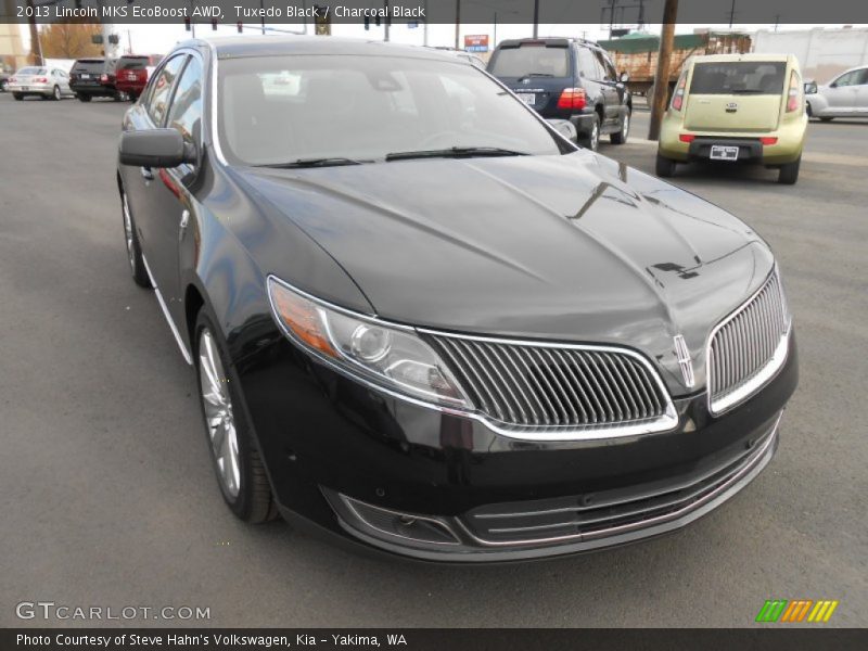 Tuxedo Black / Charcoal Black 2013 Lincoln MKS EcoBoost AWD