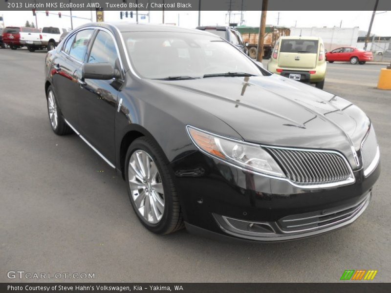 Tuxedo Black / Charcoal Black 2013 Lincoln MKS EcoBoost AWD