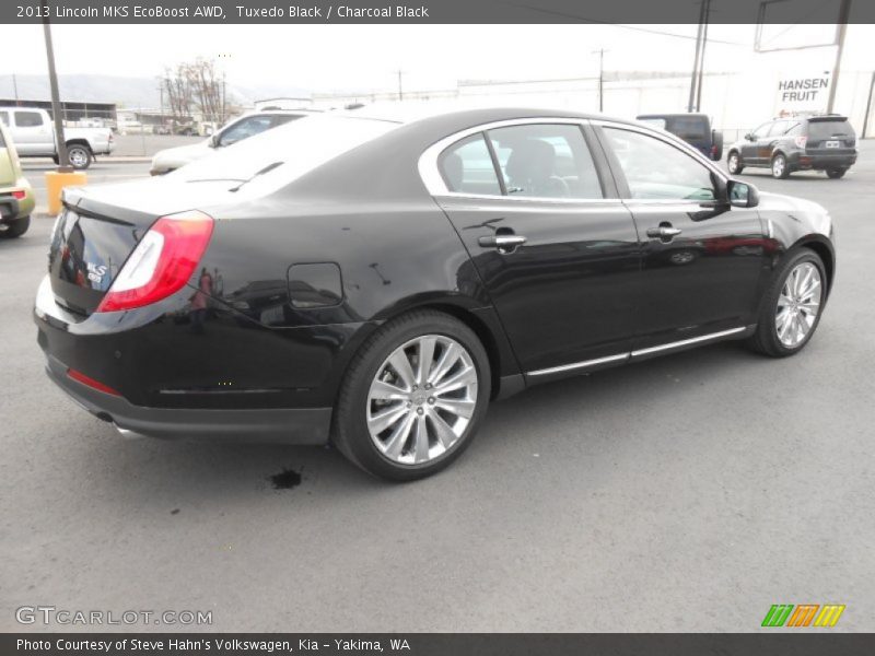 Tuxedo Black / Charcoal Black 2013 Lincoln MKS EcoBoost AWD