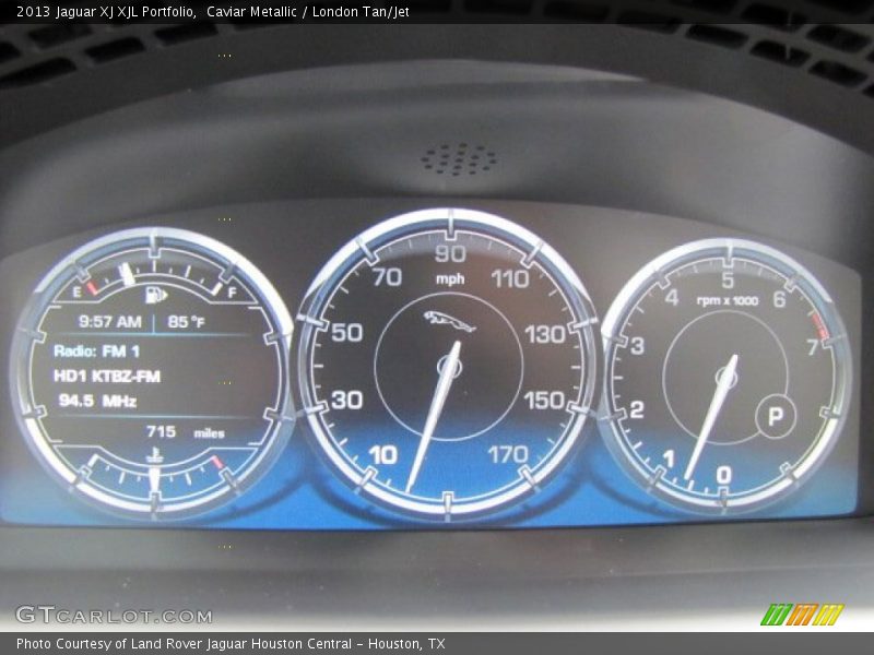  2013 XJ XJL Portfolio XJL Portfolio Gauges