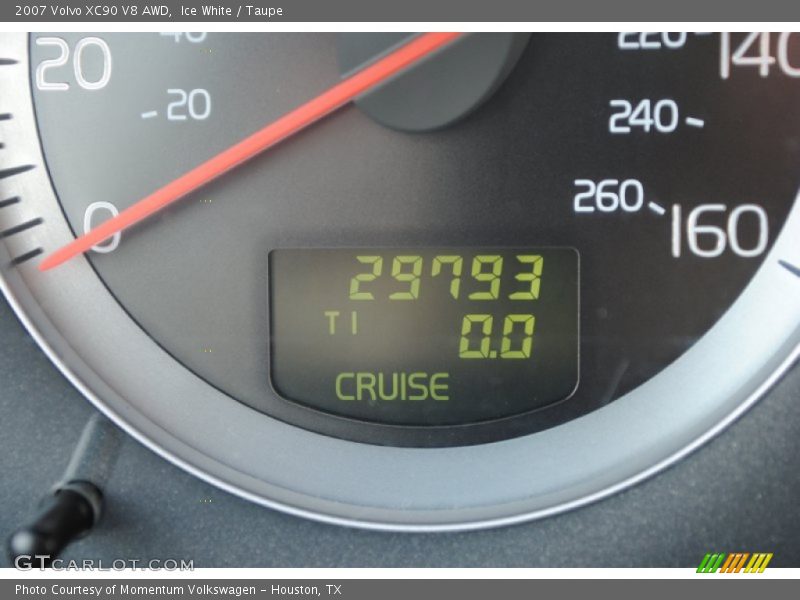 Ice White / Taupe 2007 Volvo XC90 V8 AWD