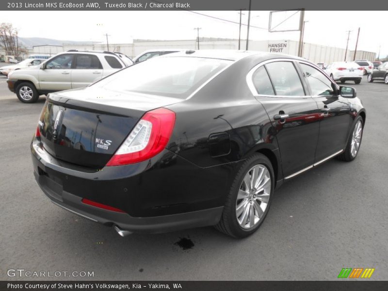 Tuxedo Black / Charcoal Black 2013 Lincoln MKS EcoBoost AWD