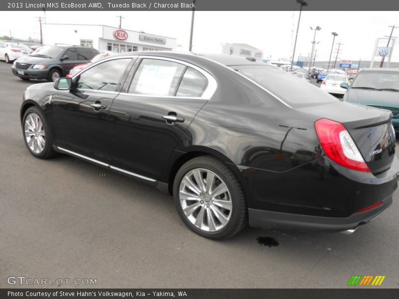 Tuxedo Black / Charcoal Black 2013 Lincoln MKS EcoBoost AWD