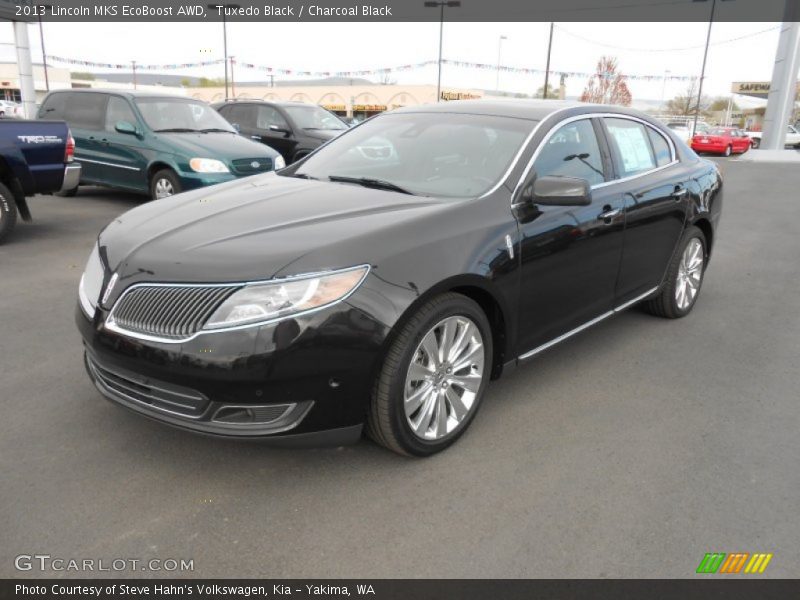 Tuxedo Black / Charcoal Black 2013 Lincoln MKS EcoBoost AWD