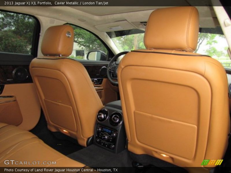 Caviar Metallic / London Tan/Jet 2013 Jaguar XJ XJL Portfolio