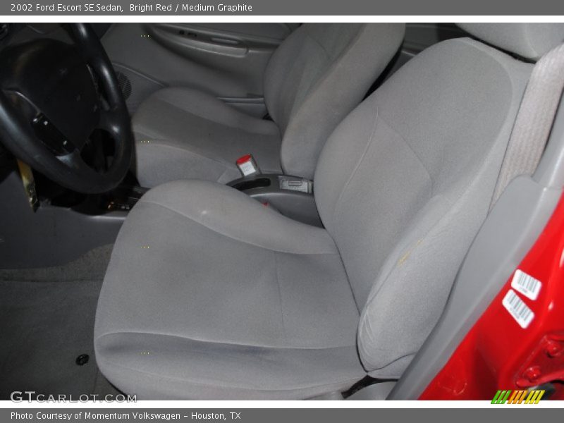Bright Red / Medium Graphite 2002 Ford Escort SE Sedan
