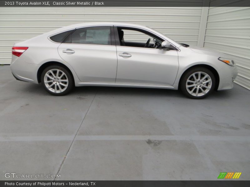 Classic Silver Metallic / Black 2013 Toyota Avalon XLE
