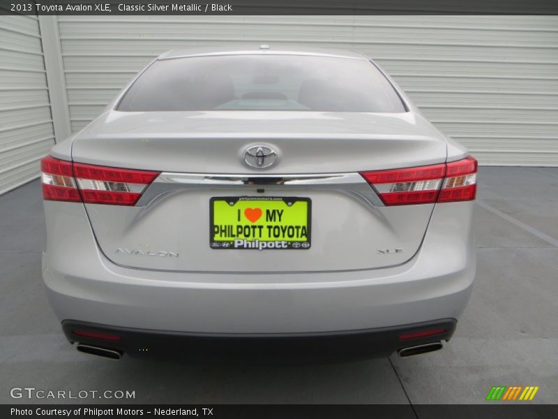 Classic Silver Metallic / Black 2013 Toyota Avalon XLE