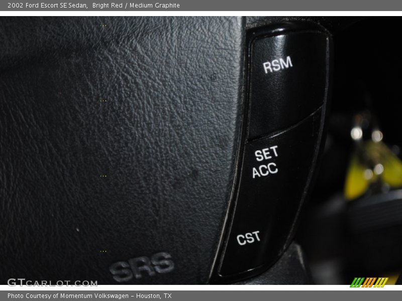 Bright Red / Medium Graphite 2002 Ford Escort SE Sedan