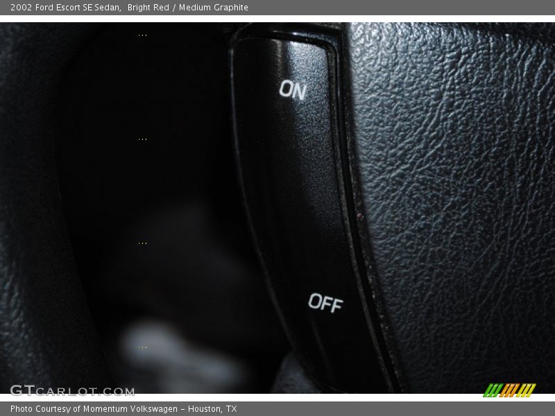 Bright Red / Medium Graphite 2002 Ford Escort SE Sedan