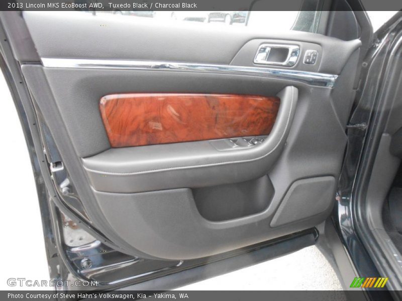 Tuxedo Black / Charcoal Black 2013 Lincoln MKS EcoBoost AWD