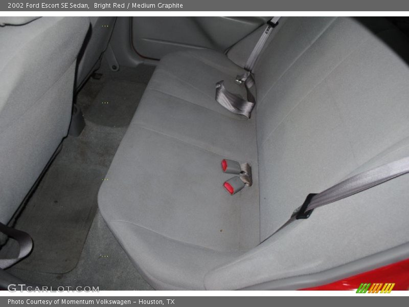 Bright Red / Medium Graphite 2002 Ford Escort SE Sedan