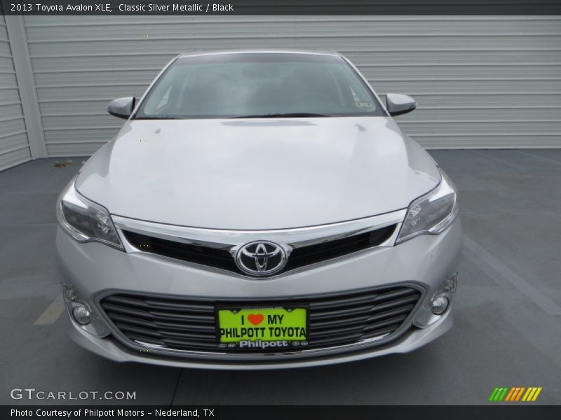 Classic Silver Metallic / Black 2013 Toyota Avalon XLE