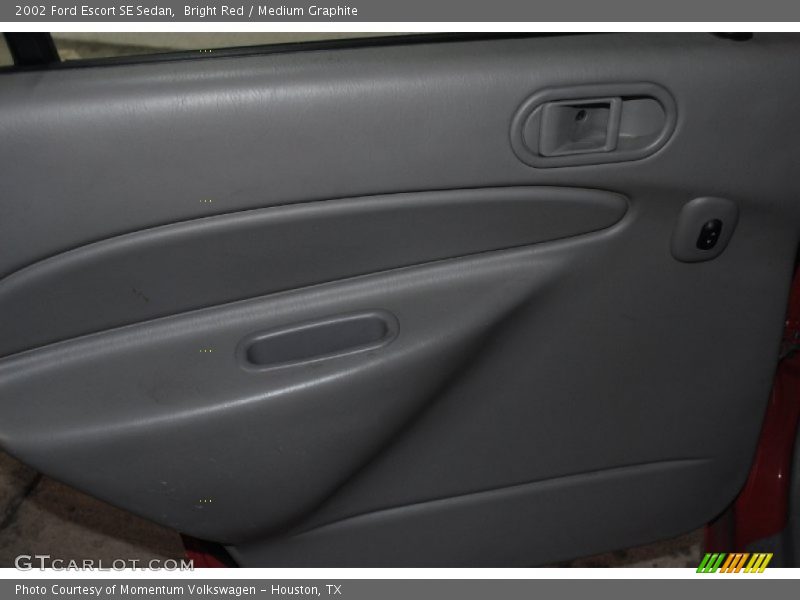 Bright Red / Medium Graphite 2002 Ford Escort SE Sedan