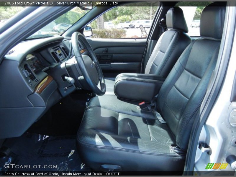  2006 Crown Victoria LX Charcoal Black Interior