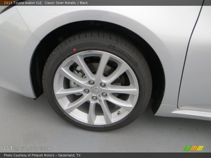 Classic Silver Metallic / Black 2013 Toyota Avalon XLE
