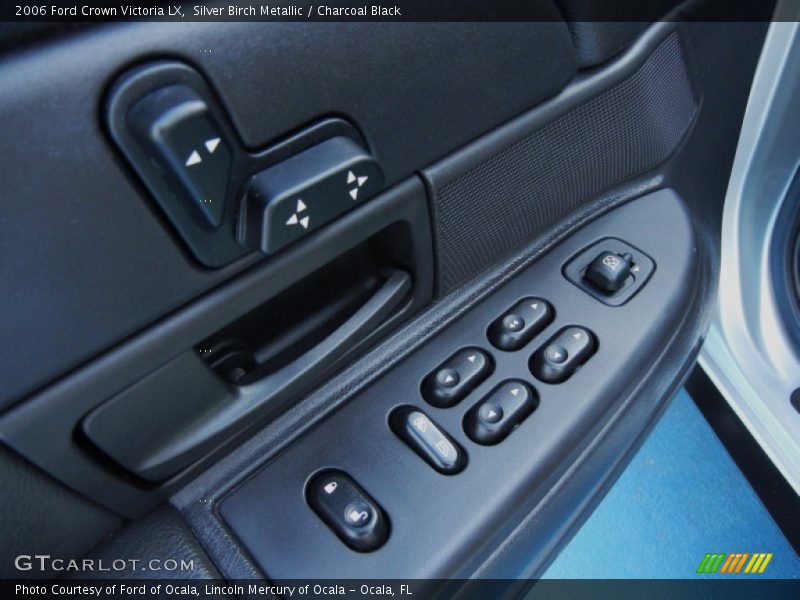 Silver Birch Metallic / Charcoal Black 2006 Ford Crown Victoria LX