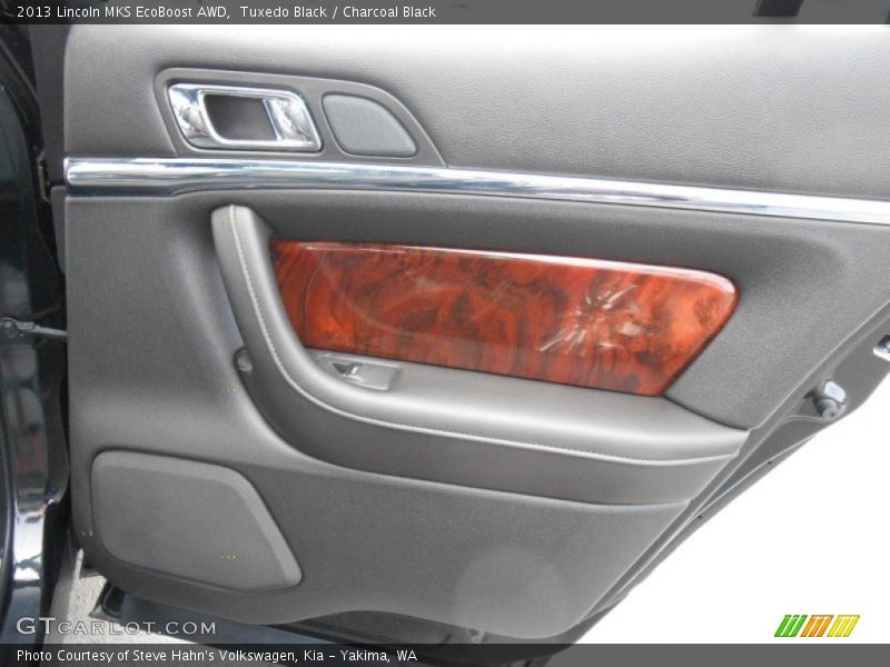 Tuxedo Black / Charcoal Black 2013 Lincoln MKS EcoBoost AWD