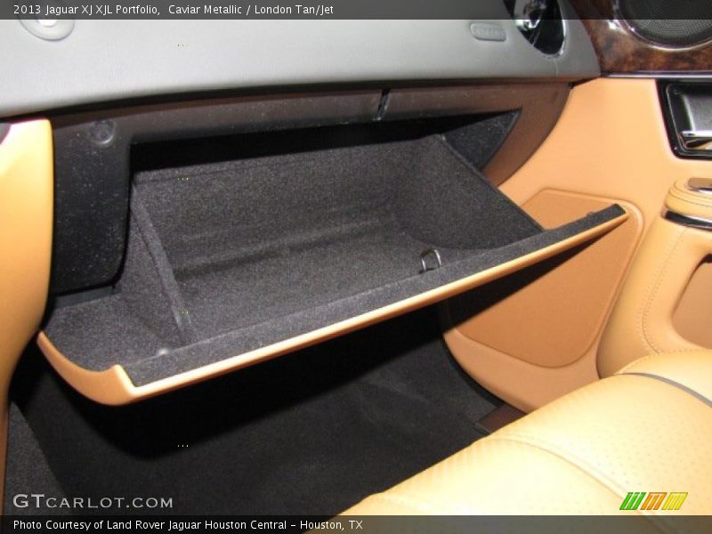 Caviar Metallic / London Tan/Jet 2013 Jaguar XJ XJL Portfolio