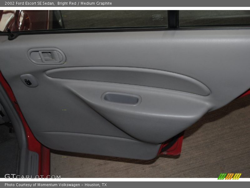 Bright Red / Medium Graphite 2002 Ford Escort SE Sedan